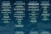 Lockn' Festival 2014 Lockn' 2014 Schedule