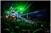 10/5/2013 - Charleston, South Carolina Widesprea Panic on stage at the Family Circle Stadium